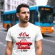 40 let - všechny části originál - Klasik 1986 - pánské tričko s potiskem