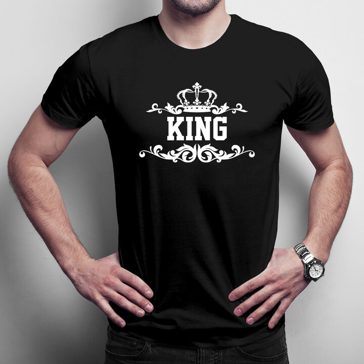 KING 01 - Pánská trička  s potiskem