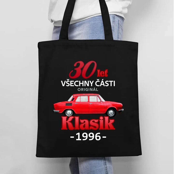 30 let - všechny části originál - Klasik 1996 - taška s potiskem