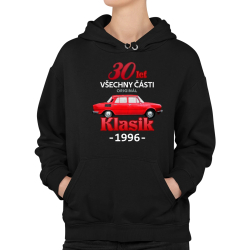 30 let - všechny části originál - Klasik 1996 - dámská mikina s potiskem