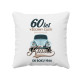 60 let - Všechny části originál - Klasik od roku 1965 - polštář s potiskem