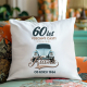 60 let - Všechny části originál - Klasik od roku 1965 - polštář s potiskem