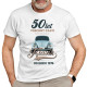 50 let - Všechny části originál - Klasik od roku 1976 - pánské tričko s potiskem