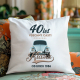 40 let - Všechny části originál - Klasik od roku 1985 - polštář s potiskem