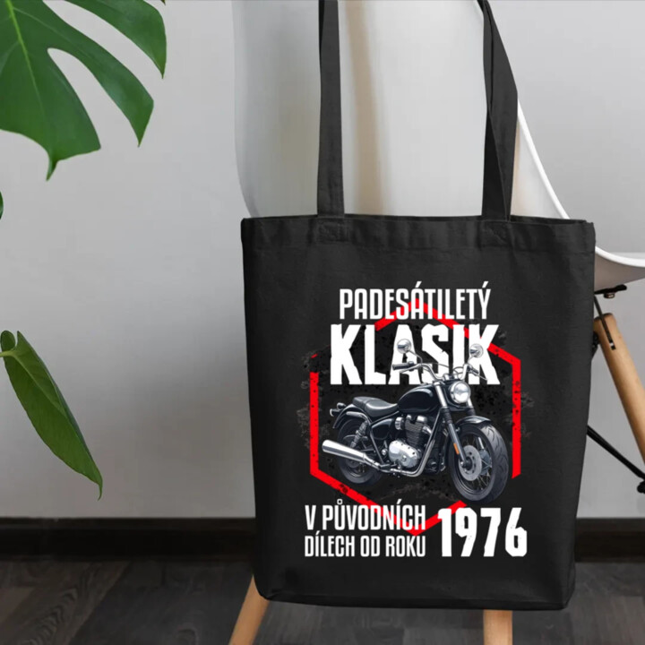Padesátiletý klasik - v původních dílech od roku 1976 - taška s potiskem