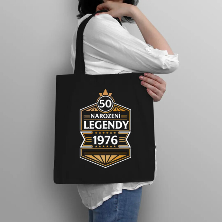50 let - Narození legendy 1976 v2 - taška s potiskem