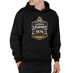 50 let - Narození legendy 1976 v2 - pánská mikina s potiskem