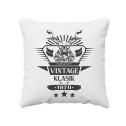 Vintage Klasik - 1976 - polštář s potiskem