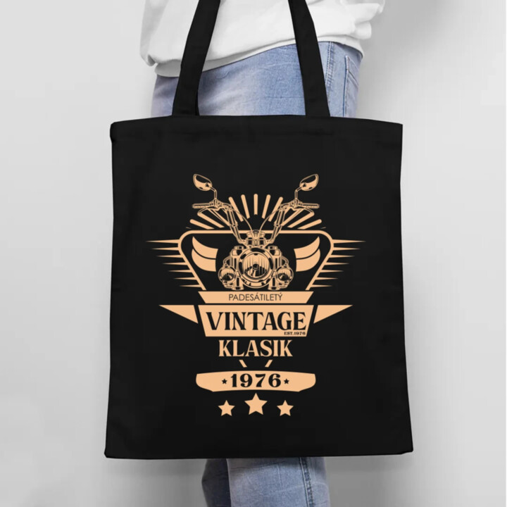 Vintage Klasik - 1976 - taška s potiskem