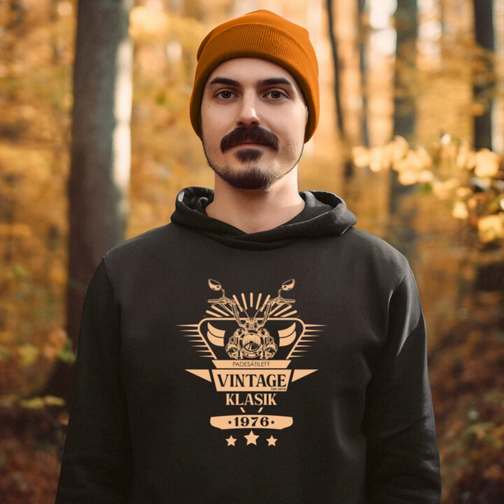 Vintage Klasik - 1976 - pánská mikina s potiskem