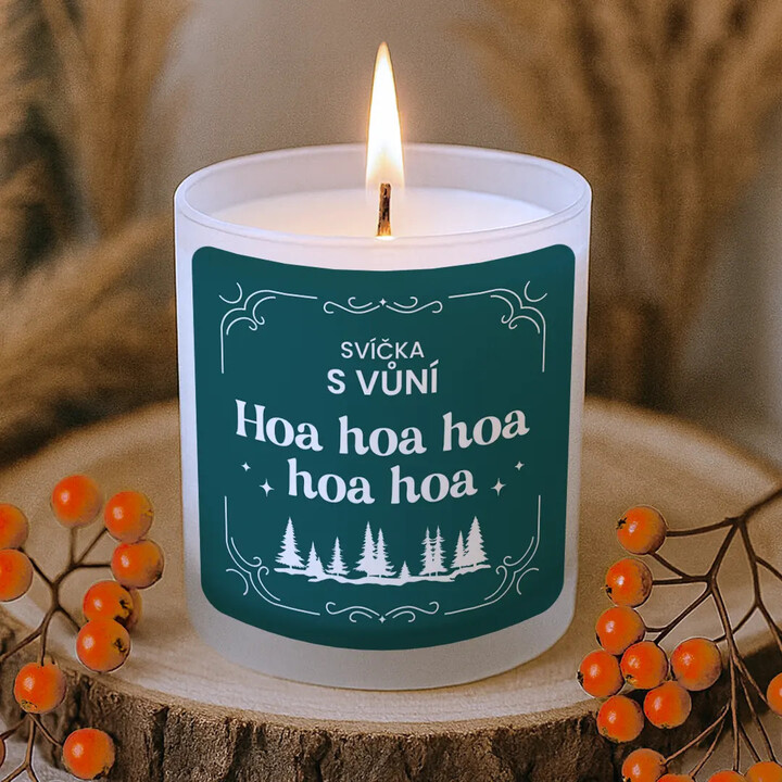 Svíčka s vůní hoa hoa hoa hoa hoa - vonná svíčka jako dárek