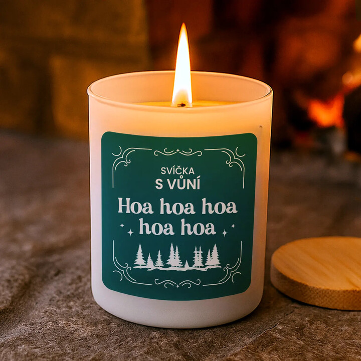 Svíčka s vůní hoa hoa hoa hoa hoa - vonná svíčka jako dárek