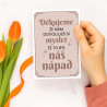 Děkujeme, že nám dovoluješ si myslet, že to byl náš nápad - blahopřání k dárku