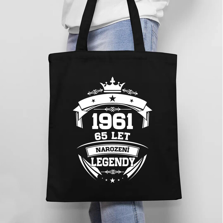 1961 Narození legendy 65 let - taška s potiskem