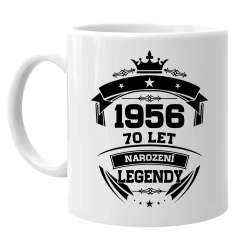 1956 Narození legendy 70 let - hrnek s potiskem