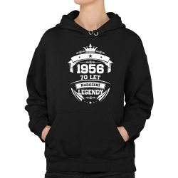 1956 Narození legendy 70 let - dámská mikina s potiskem