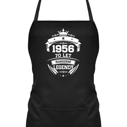 1956 Narození legendy 70 let - zástěra s potiskem
