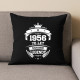 1956 Narození legendy 70 let - černý polštář s potiskem