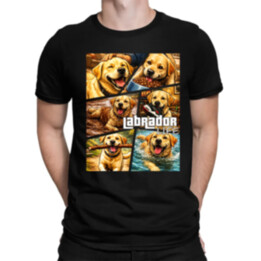 Labrador life - pánské tričko s potiskem