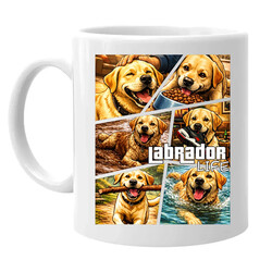 Labrador life - hrnek s potiskem
