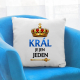 Král je jen jeden - polštář s potiskem