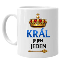 Král je jen jeden - hrnek s potiskem