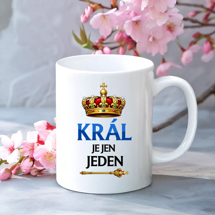 Král je jen jeden - hrnek s potiskem