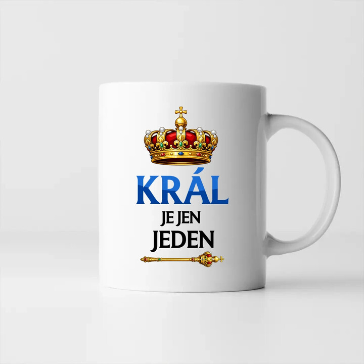 Král je jen jeden - hrnek s potiskem