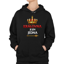 Královna je jen jedna - dámská mikina s potiskem
