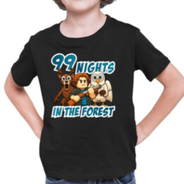99 nights in the forest - dětské tričko s potiskem
