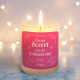 Čas na dezert - zapal, když tě přepadne chuť - vonná svíčka jako dárek
