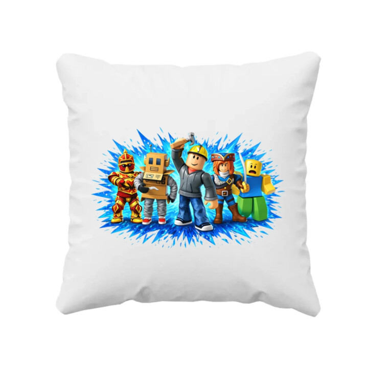 Tým – pro fanoušky hry Roblox - polštář s potiskem