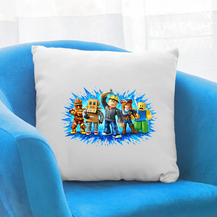 Tým – pro fanoušky hry Roblox - polštář s potiskem