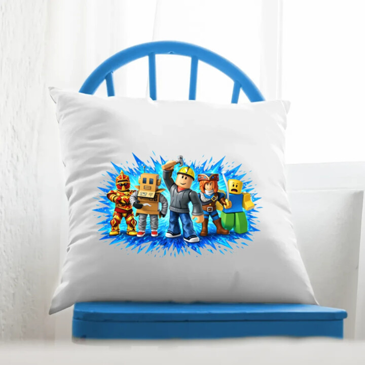 Tým – pro fanoušky hry Roblox - polštář s potiskem