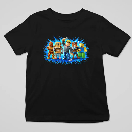Tým – pro fanoušky hry Roblox - dětské tričko s potiskem