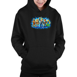 Tým – pro fanoušky hry Roblox - dětská mikina s kapucí
