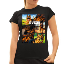 Ovčák Life  - dámské tričko s potiskem