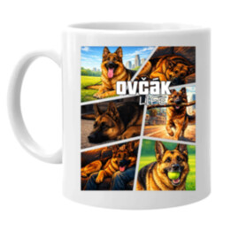 Ovčák Life - hrnek s potiskem