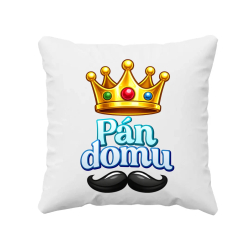 Pán domu - polštář s potiskem