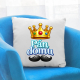Pán domu - polštář s potiskem