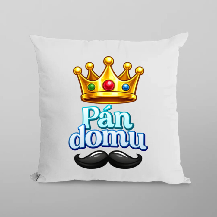 Pán domu - polštář s potiskem