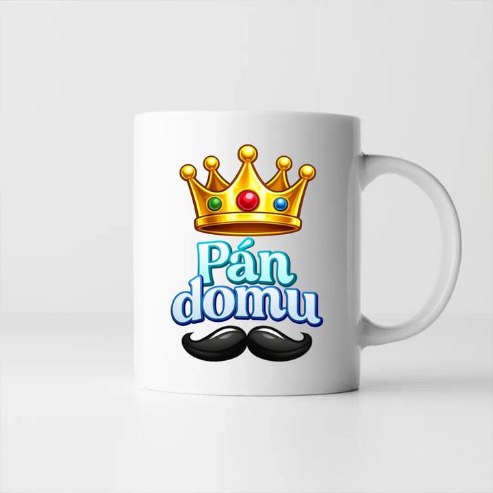 Pán domu - hrnek s potiskem