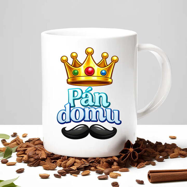 Pán domu - hrnek s potiskem