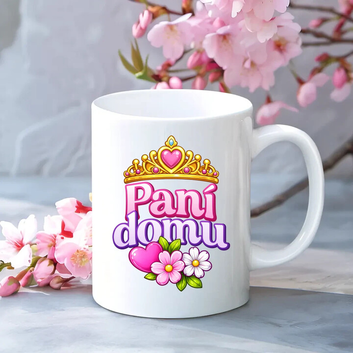 Pani domu - hrnek s potiskem