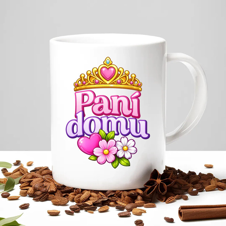 Pani domu - hrnek s potiskem