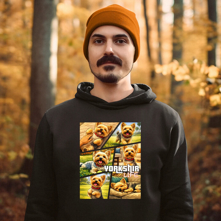 Yorkshir Life - pánská mikina s potiskem