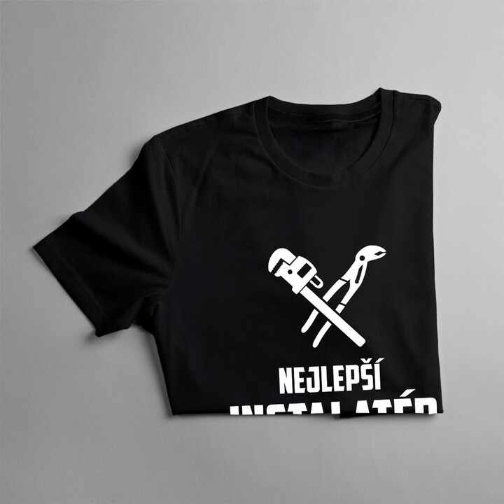 Nejlepší instalatér ve městě - pánská trička  s potiskem