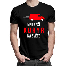 Nejlepší kurýr na světě - pánská trička  s potiskem