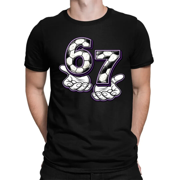 67 Football - pánské tričko s potiskem