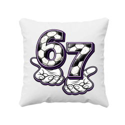 67 Football - polštář s potiskem